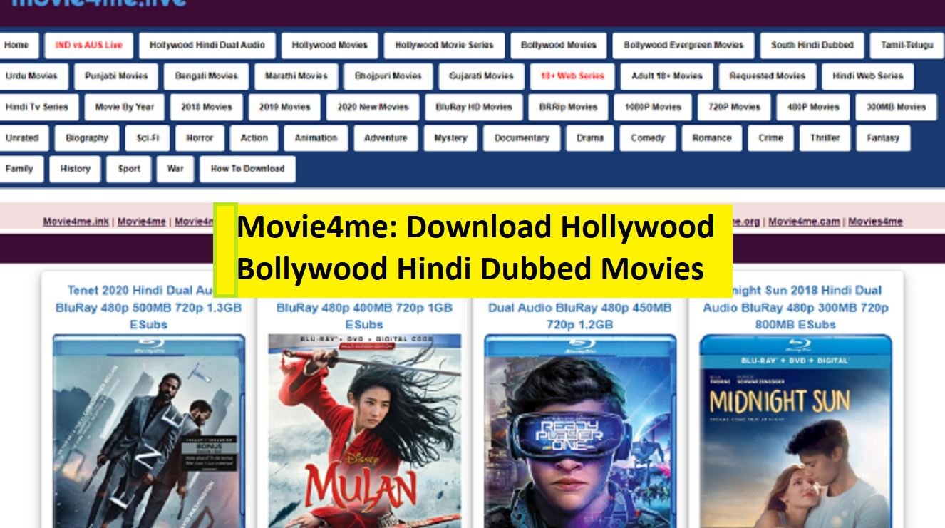 Movie4me: Download Hollywood Bollywood Hindi Dubbed Movies 
